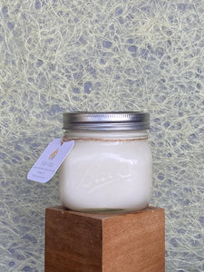 Woodland Snow / Fireside Vegan Soy Candle